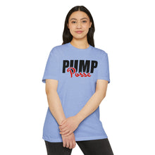 Load image into Gallery viewer, Pump Posse Unisex CVC Jersey T-Shirt - Fun and Comfortable Casual Wear