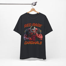 Load image into Gallery viewer, Cardinals Red Rage #18 Football Fan Tee