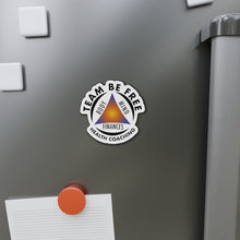 Load image into Gallery viewer, Team Be Free Health Coaching Die-Cut Magnets