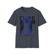 Load image into Gallery viewer, Cure It Colon Cancer Unisex Softstyle T-Shirt
