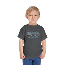 Load image into Gallery viewer, Team Platinum 2023 conference muscle heart barbell change your habits change your life in training Toddler Short Sleeve Tee