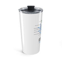 Load image into Gallery viewer, ISNR Neuroregulation Disciplines White Cup - Ringneck Tumbler 20oz