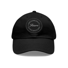 Load image into Gallery viewer, Team Awesomesauce Dad Hat with Leather Patch (Round)