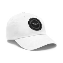 Load image into Gallery viewer, Team Awesomesauce Dad Hat with Leather Patch (Round)