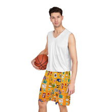 Load image into Gallery viewer, What’s Wild Fun Retro Basketball Shorts - Party Vibes & Game Days