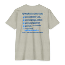 Load image into Gallery viewer, Late Night with Jetstream Health Coaching Motivational Unisex CVC Jersey T-shirt