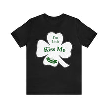 Load image into Gallery viewer, St. Patricks Day 2024 Kiss Me I am Irish Unisex Softstyle T-Shirt