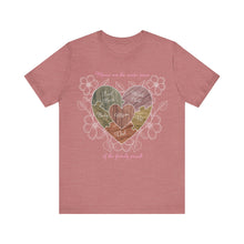 Load image into Gallery viewer, Moms are the Center of the Family Puzzle Customizable Unisex Jersey Short Sleeve Tee