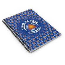Load image into Gallery viewer, Team Be Free Spiral Notebook - Ruled Line