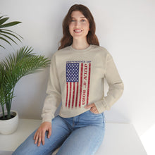 Load image into Gallery viewer, Independence Day USA Flag July 4th 2025 Unisex Heavy Blend™ Crewneck Sweatshirt