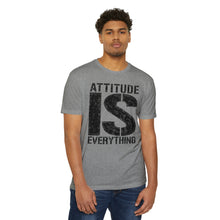 Load image into Gallery viewer, Attitude Is Everything Motivational Unisex CVC Jersey T-shirt