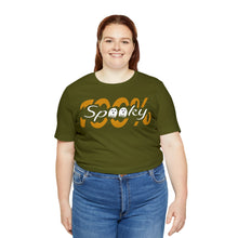 Load image into Gallery viewer, 100% Spooky Halloween Ghost Unisex Softstyle T-Shirt