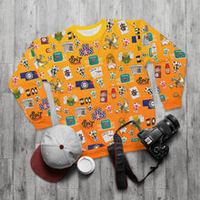 Load image into Gallery viewer, What’s Wild Colorful Unisex Sweatshirt - Fun Graphics for Everyday Wear