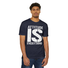 Load image into Gallery viewer, Attitude Is Everything Motivational Unisex CVC Jersey T-shirt