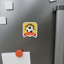 Load image into Gallery viewer, Futbol Is Life Die-Cut Magnets