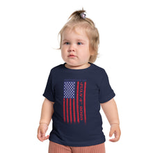 Load image into Gallery viewer, Independence Day July 4 2025 USA Flag Baby Short Sleeve T-Shirt