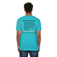 Load image into Gallery viewer, Late Night with Jetstream Health Coaching Motivational Unisex CVC Jersey T-shirt