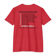 Load image into Gallery viewer, Late Night with Jetstream Health Coaching Motivational Unisex CVC Jersey T-shirt