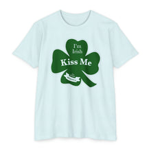 Load image into Gallery viewer, Kiss Me Anyway St Patricks Day Unisex CVC Jersey T-shirt