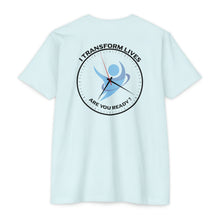 Load image into Gallery viewer, Jetstream Health Coach I Transform Lives Are You Ready Motivational Unisex CVC Jersey T-shirt