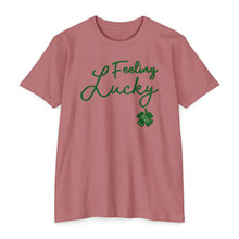 Load image into Gallery viewer, Feeling Lucky St Patricks Day Unisex CVC Jersey T-shirt