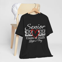 Load image into Gallery viewer, Senior Mom Class of 2025 Gage & Trey Unisex Jersey Short Sleeve Tee