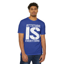 Load image into Gallery viewer, Attitude Is Everything Unisex Motivational CVC Jersey T-shirt