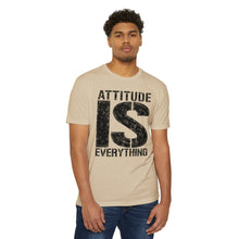 Load image into Gallery viewer, Attitude Is Everything Motivational Unisex CVC Jersey T-shirt