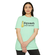 Load image into Gallery viewer, Squash Your Excuses Motivational Unisex CVC Jersey T-shirt