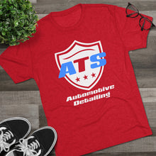 Load image into Gallery viewer, ATS Auto Detailing Unisex Tri-Blend Crew Tee