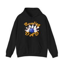 Load image into Gallery viewer, Bowling Dad Fathers Day Unisex Heavy Blend™ Hooded Sweatshirt