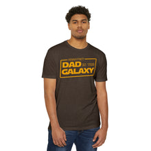 Load image into Gallery viewer, Greatest Dad in the Galaxy Fathers Day Unisex CVC Jersey T-shirt