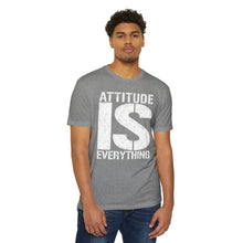 Load image into Gallery viewer, Attitude Is Everything Unisex Motivational CVC Jersey T-shirt
