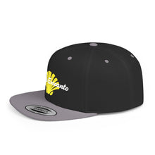 Load image into Gallery viewer, Playa Encanto Flat Bill Snapback Hat – Cool Beach Vibe Cap