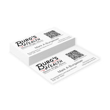 Load image into Gallery viewer, Burgs Health QR Code Business Cards