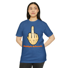 Load image into Gallery viewer, Middle Finger Multiple Sclerosis Unisex CVC Jersey T-shirt