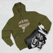 Load image into Gallery viewer, Multiple Sclerosis It’s All In Your Head Three-Panel Fleece Hoodie