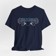 Load image into Gallery viewer, Team Platinum 2023 Conference Muscle Heart Change Your Habits Change Your Life Unisex Jersey Short Sleeve Crew Neck Tee
