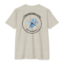 Load image into Gallery viewer, Jetstream Health Coach I Transform Lives Are You Ready Motivational Unisex CVC Jersey T-shirt