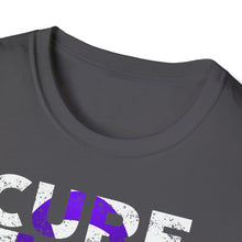 Load image into Gallery viewer, Cure It Pancreatic Cancer Unisex Softstyle T-Shirt