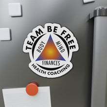 Load image into Gallery viewer, Team Be Free Health Coaching Die-Cut Magnets