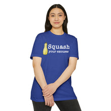 Load image into Gallery viewer, Squash Your Excuses Motivational CVC Jersey T-shirt
