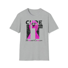 Load image into Gallery viewer, Cure It Breast Cancer Unisex Softstyle T-Shirt