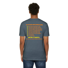 Load image into Gallery viewer, Late Night with Jetstream Health Coaching Motivational Unisex CVC Jersey T-shirt