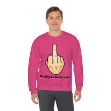 Load image into Gallery viewer, Middle Finger Multiple Sclerosis Unisex Heavy Blend™ Crewneck Sweatshirt