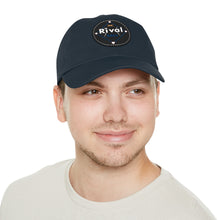 Load image into Gallery viewer, Rival Bakery Dad Hat with Leather Patch (Round)