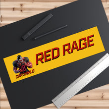 Load image into Gallery viewer, Cardinals Red Rage #18 Yellow Bumper Stickers