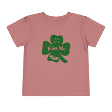 Load image into Gallery viewer, Kiss Me I’m Irish St Patrick’s Day Toddler Short Sleeve Tee
