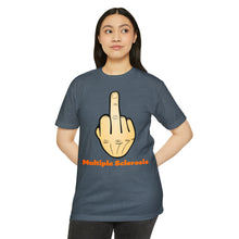 Load image into Gallery viewer, Middle Finger Multiple Sclerosis Unisex CVC Jersey T-shirt