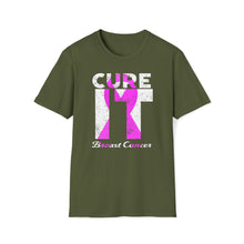 Load image into Gallery viewer, Cure It Breast Cancer Unisex Softstyle T-Shirt